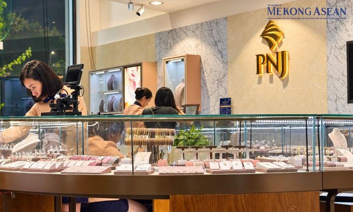 Cửa hàng bán lẻ của PNJ. Ảnh: Hà Anh/Mekong ASEAN