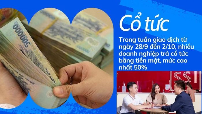 Doanh nghiệp đồng loạt chốt quyền, cổ tức tiền mặt tiếp tục chiếm ưu thế