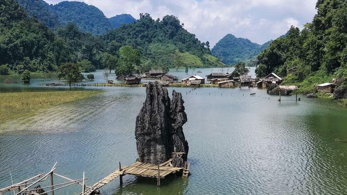 Với vẻ đẹp nên thơ, nhiều bạn trẻ chọn đây là điểm check-in.
