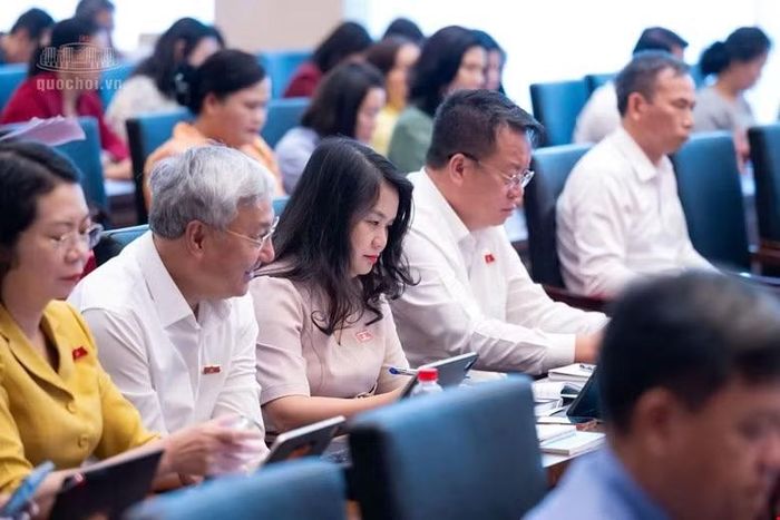 Các đại biểu dự hội nghị.