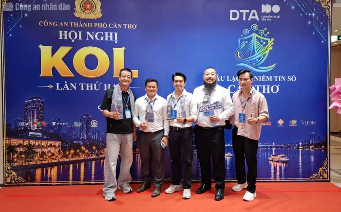 Một số KOL có ảnh hưởng tham dự hội nghị.