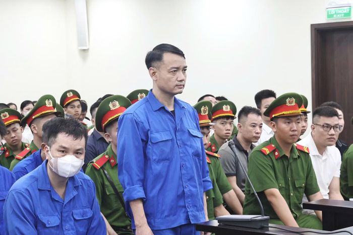 Bị cáo Vũ Mạnh Cường.
