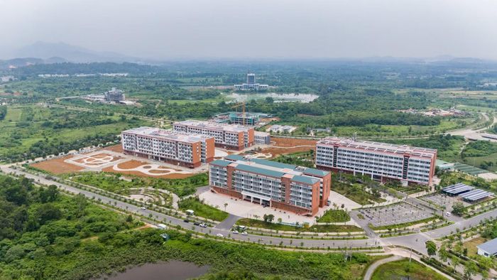 Năm học 2026-2027, Đại học Quốc gia Hà Nội sẽ đưa 17.166 sinh viên lên Hòa Lạc học tập. Ảnh: VNU