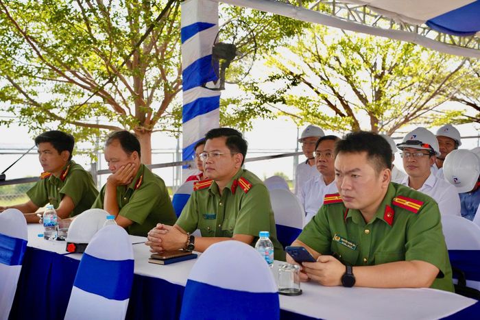 Đại biểu tham dự buổi thực tập