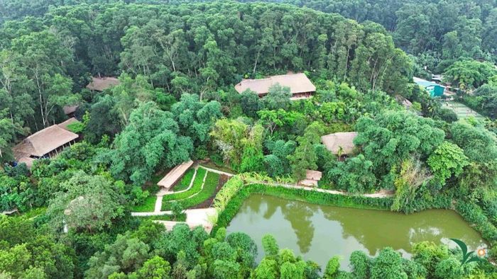 Một không gian gần gũi với thiên nhiên Ảnh: nguồn Du lịch Thái Nguyên