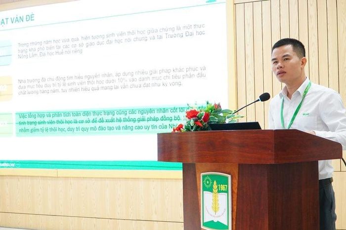 Các đại biểu trình bày tham luận
