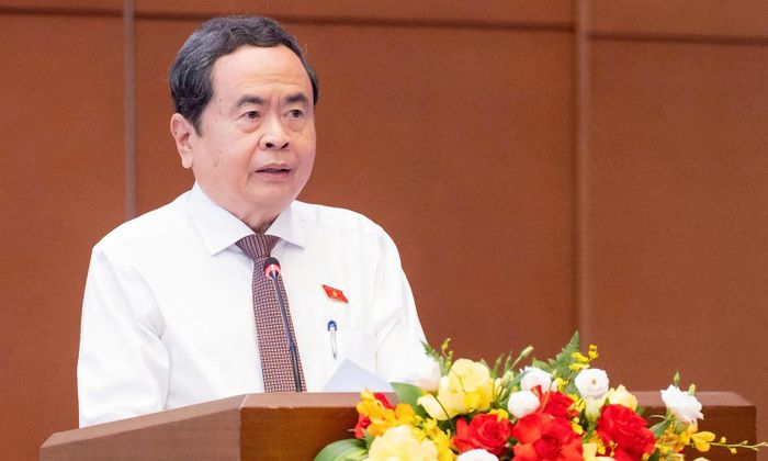 Chủ tịch Quốc hội Trần Thanh Mẫn. (Ảnh: Media Quốc hội)
