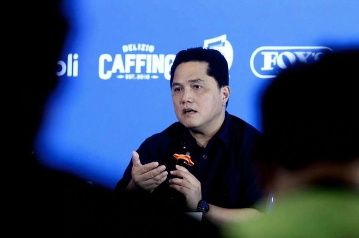 Chủ tịch Liên đoàn bóng đá Indonesia Erick Thohir. (Ảnh: Kombas)