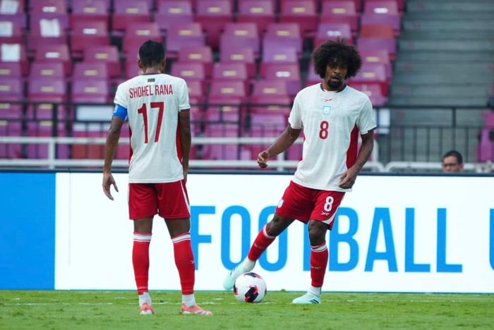 Bangladesh đối đầu với Singapore ở lượt trận thứ 2 bảng A tại FIFA ASEAN Cup 2026. (Ảnh: Bangladesh Football Federation)