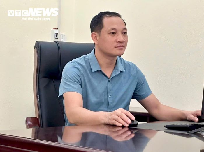 Ông Lý Triệu Tuấn, Chủ tịch UBND xã Hưng Đạo, tỉnh Cao Bằng.