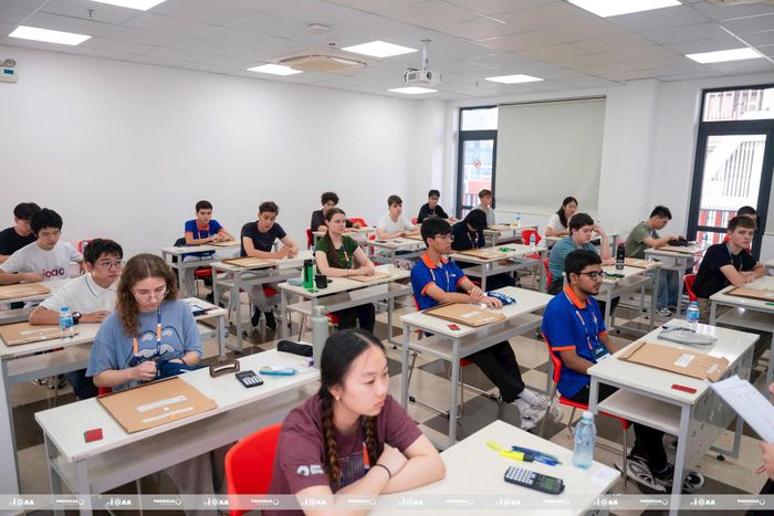 Ngày 28-9, thí sinh thi nội dung đầu tiên của kỳ thi. Ảnh: BTC