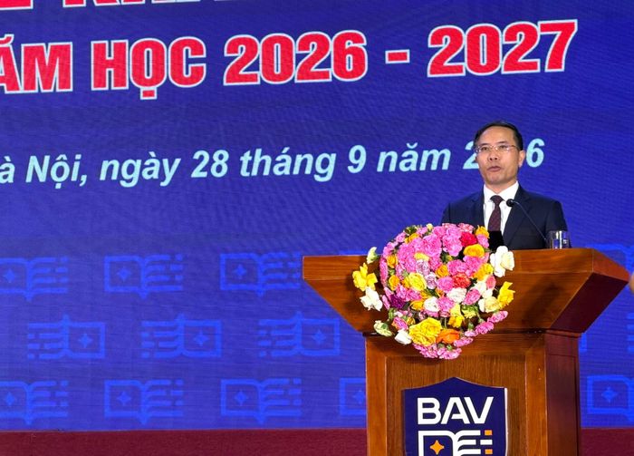 Thống đốc Ngân hàng Nhà nước Việt Nam Phạm Đức Ấn phát biểu. Ảnh: Lê Nguyễn