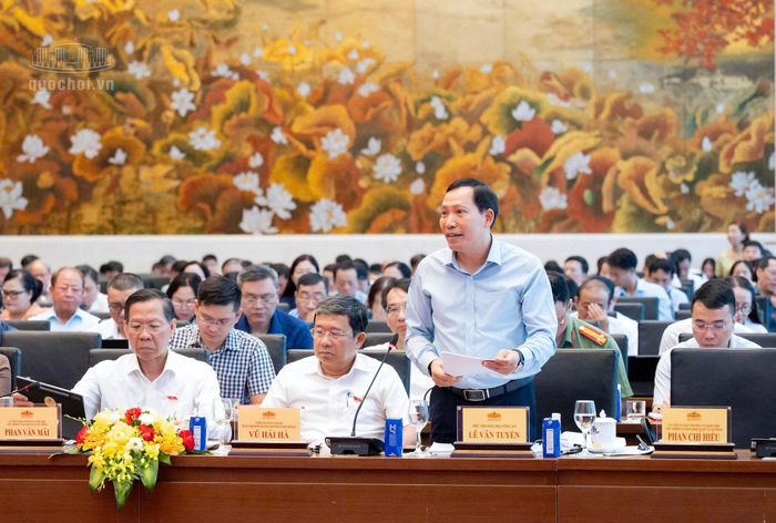 Thay mặt Bộ Công an - cơ quan chủ trì soạn thảo 3 dự án luật, Thượng tướng Lê Văn Tuyến, Thứ trưởng Bộ Công an trân trọng cảm ơn và nghiêm túc tiếp thu đầy đủ các ý kiến của đại biểu Quốc hội. Ảnh: media.quochoi.vn