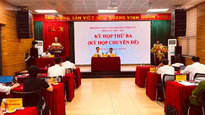 Quang cảnh kỳ họp. Ảnh: Việt Thắng
