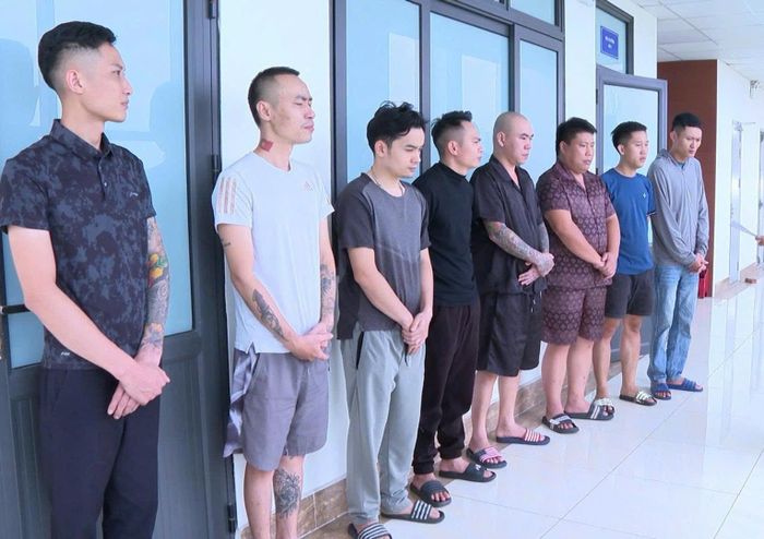 Các đối tượng liên quan trong vụ án. Ảnh: Bộ Công an