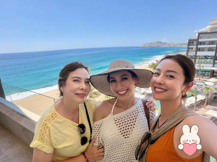 Nhan sắc của 3 mẹ con nhà Hoa hậu Jennifer Phạm.