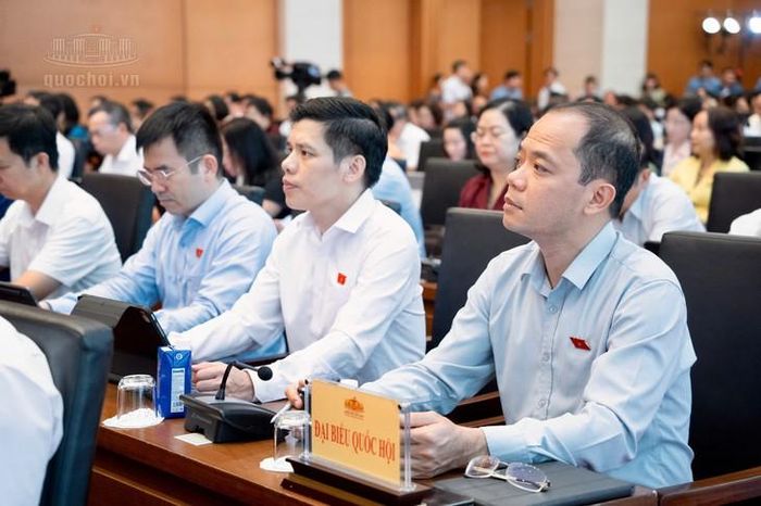 Các ĐBQH dự Hội nghị. Ảnh: Media Quốc hội