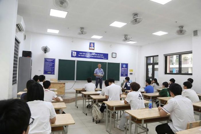 Thí sinh thi lớp 10 năm 2026 tại Hà Nội. Ảnh: TL