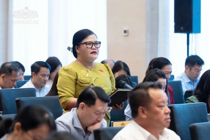 Phó Trưởng đoàn chuyên trách Đoàn ĐBQH thành phố Huế Nguyễn Thị Sửu. Ảnh: Media Quốc hội