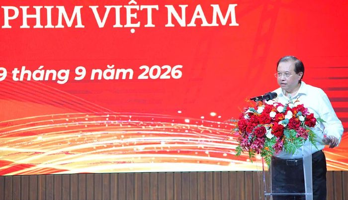 Thứ trưởng Bộ VHTTDL Tạ Quang Đông phát biểu.