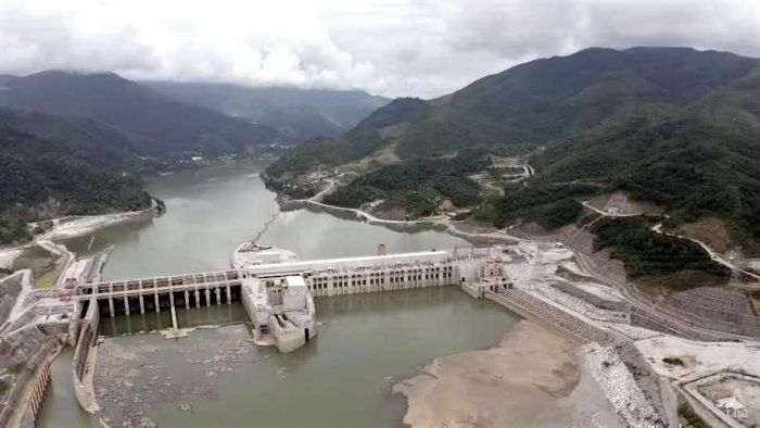  Nhà máy thủy điện Xayaburi ở Lào. 