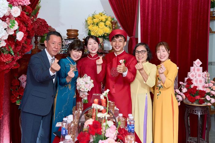 Hôn lễ của cặp đôi tổ chức vào tháng 7 vừa qua.