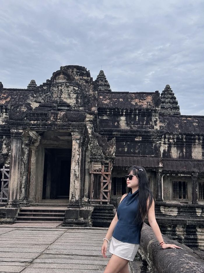 Tôi khám phá quần thể di tích Angkor tại tỉnh Siem Reap, Campuchia.