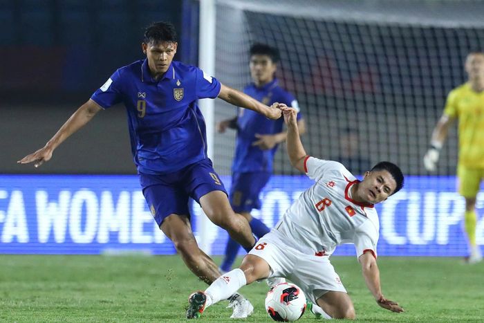  Tuyển Việt Nam thất bại 0-2 trước Thái Lan. Ảnh: Minh Chiến. 