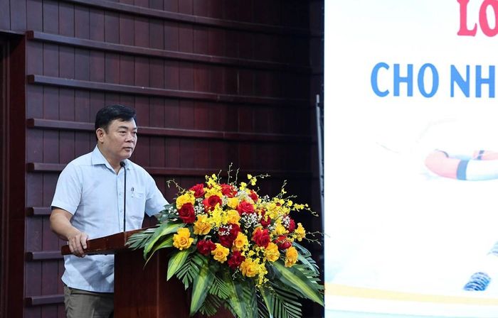 Phó Giám đốc Sở VHTTDL TP. Đà Nẵng Tào Viết Hải phát biểu khai mạc lớp tập huấn