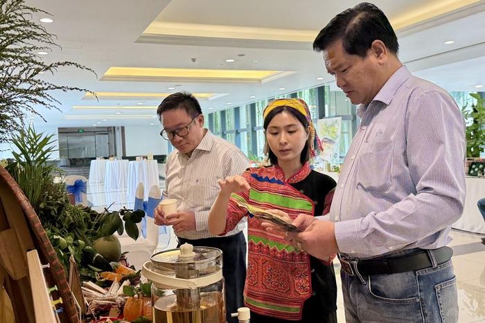 Doanh nghiệp du lịch – lữ hành kết nối giao thương tại sự kiện. Ảnh: Mỹ Phương – TTXVN