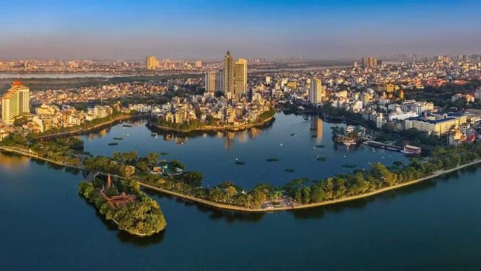Một góc Thủ đô Hà Nội. (Ảnh: BÙI NGỌC CƯỜNG)