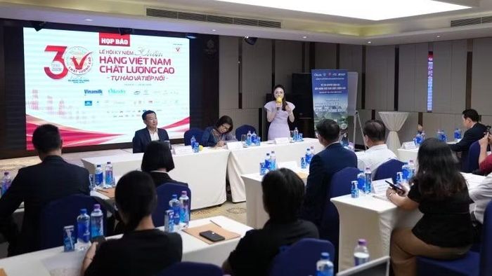 Đại diện doanh nghiệp phát biểu tại sự kiện. (Ảnh: CTV)