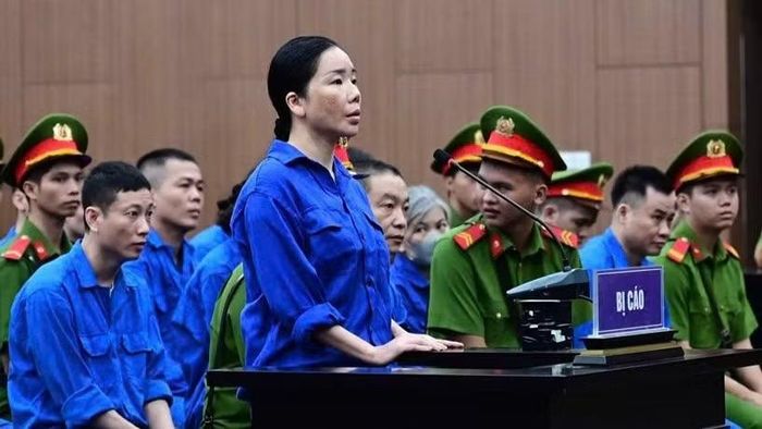 Bị cáo Nguyễn Thị Mai Anh tại tòa. (Ảnh: VP)