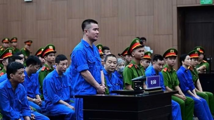 Bị cáo Lê Văn Đông tại tòa. (Ảnh: VP)