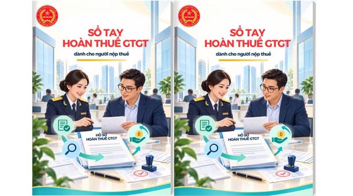 Giao diện “Sổ tay hoàn thuế giá trị gia tăng dành cho người nộp thuế”. (Nguồn: Thuế thành phố Hà Nội)