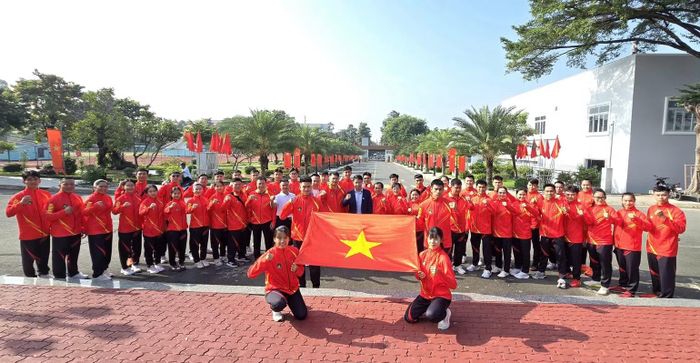 Đoàn võ cổ truyền Việt Nam tham dự Cervia 2026 gồm 83 thành viên. (Ảnh: MG)