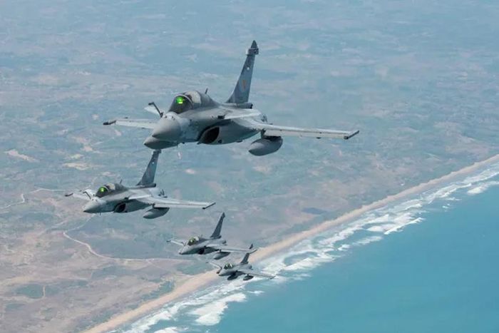  Tiêm kích Dassault Rafale của Không quân Indonesia. Ảnh: Không quân Pháp