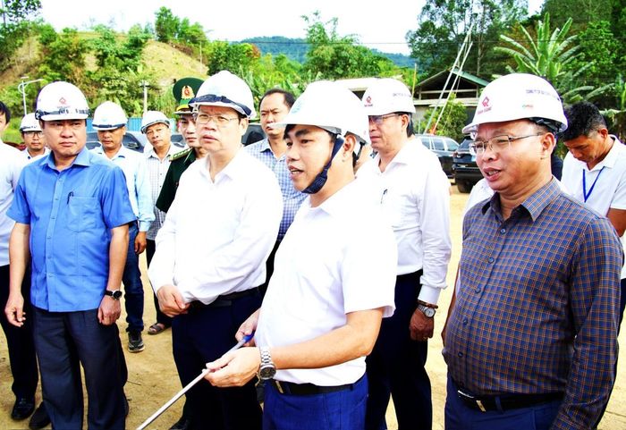 Chủ tịch UBND TP Nguyễn Mạnh Hùng kiểm tra tình hình triển khai Dự án trọng điểm QL14D.