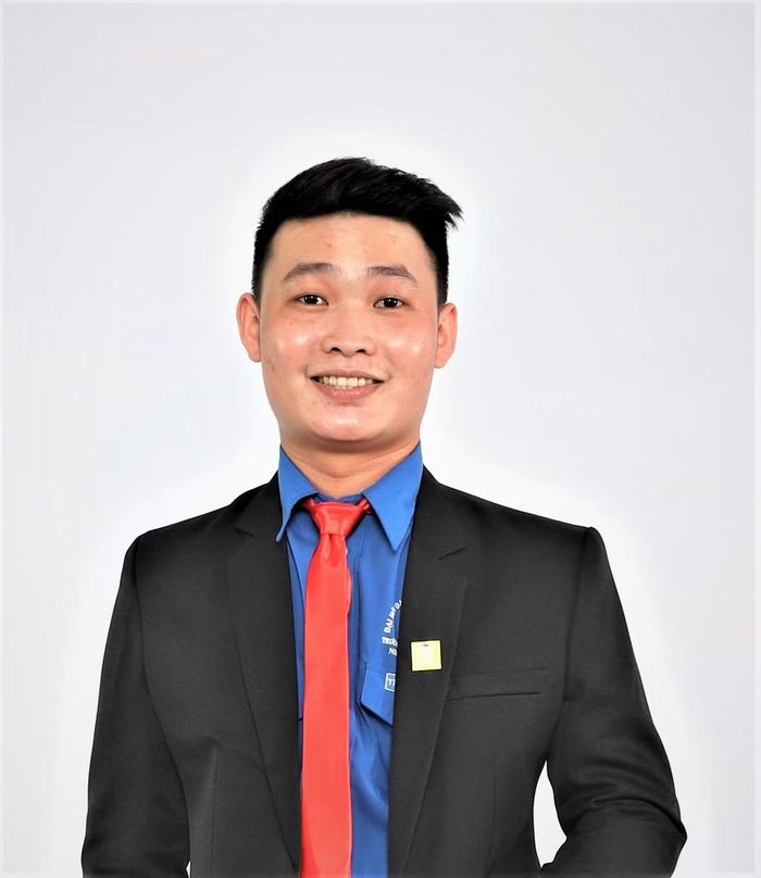 Anh Nguyễn Bình - Chủ tịch Hội Sinh viên Việt Nam Trường Đại học Nguyễn Tất Thành (NTTU).