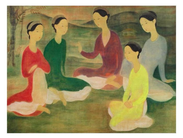  Tác phẩm Conversation d’élégantes au jardin 
