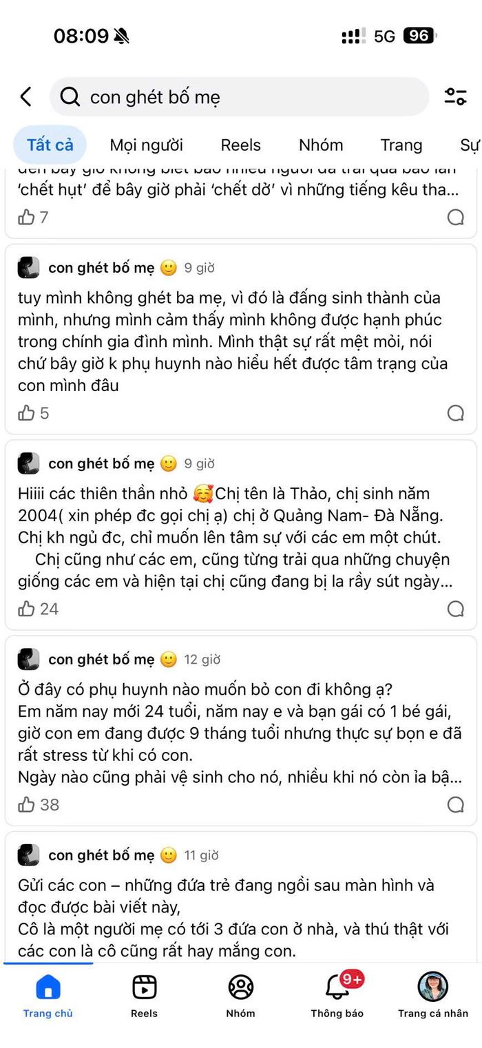 Rất nhiều phụ huynh vào nêu ý kiến trong nhóm. Ảnh: NGỌC DUNG