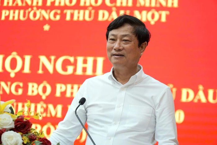 Đồng chí Võ Văn Minh phát biểu chỉ đạo tại hội nghị