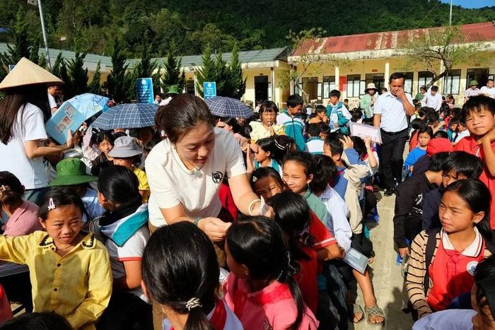 Cô Thu Thủy đã triển khai chương trình được 9 năm liên tiếp.