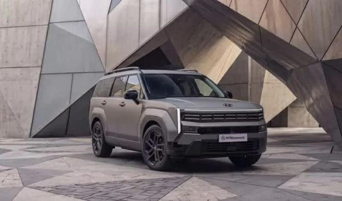 Hyundai Santa Fe 2027 qua bản dựng của NYMammoth.