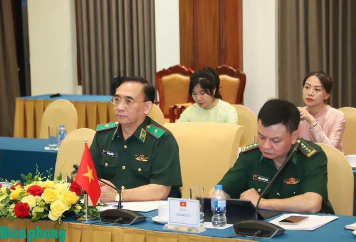Thiếu tướng Đỗ Ngọc Cảnh phát biểu tại hội nghị. Ảnh: Ngọc Lâm
