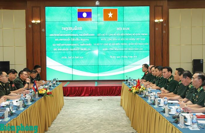 Quang cảnh hội đàm. Ảnh: Ngọc Lâm