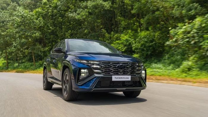 Phiên bản Hyundai Tucson N Line - Ảnh: HTV