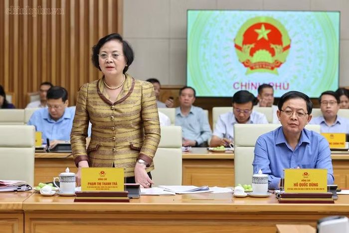Phó Thủ tướng Phạm Thị Thanh Trà, Phó Thủ tướng Hồ Quốc Dũng dự Hội nghị - Ảnh: CP