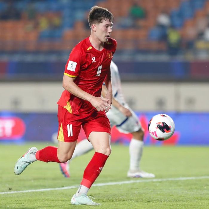  Bài đăng đầu tiên, sau trận đấu ra mắt gây chú ý trên mạng của Williams Minh Hoàng. Ảnh: Hữu Phạm, FBNV. 