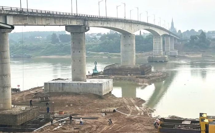 Tiến độ sửa chữa, khắc phục hư hỏng cầu Sông Lô (xã Đoan Hùng) chậm so với chỉ đạo của UBND tỉnh Phú Thọ.